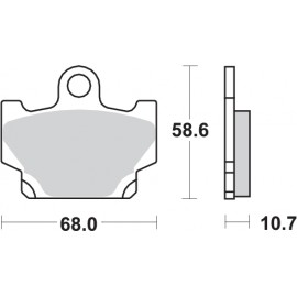 Pastillas de freno de moto...