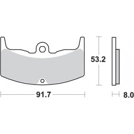 Pastillas de freno de moto...
