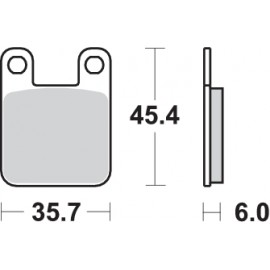 Pastillas de freno de moto...