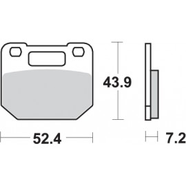 Pastillas de freno de moto...