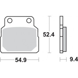 Pastillas de freno de moto...