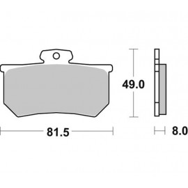 Pastillas de freno de moto...