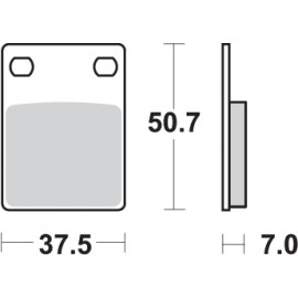 Pastillas de freno de moto...