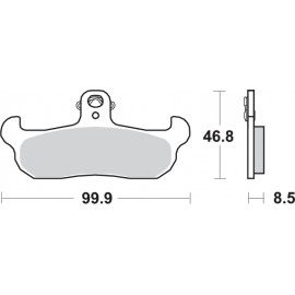 Pastillas de freno de moto...