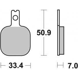 Pastillas de freno de moto...