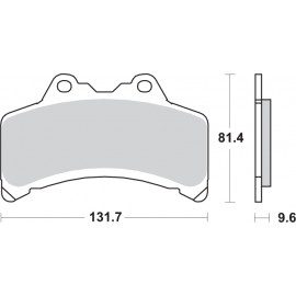Pastillas de freno de moto...