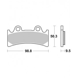 Pastillas de freno de moto...