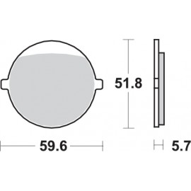 Pastillas de freno de moto...