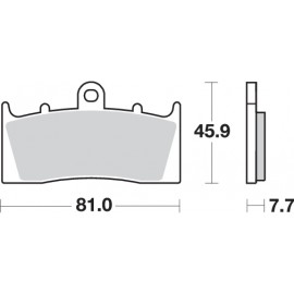 Pastillas de freno de moto...