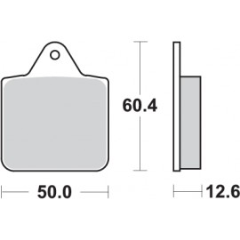 Pastillas de freno de moto...