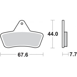 Pastillas de freno de moto...