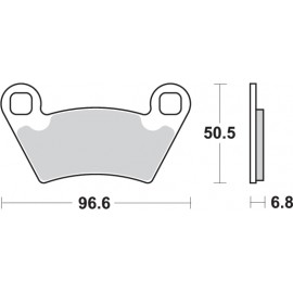 Pastillas de freno de moto...