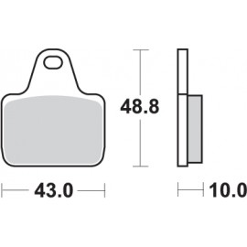 Pastillas de freno de moto...