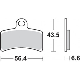 Pastillas de freno de moto...