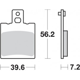 Pastillas de freno de moto...