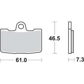 Pastillas de freno de moto...