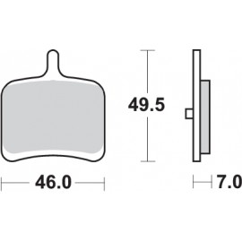 Pastillas de freno de moto...