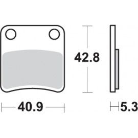 Pastillas de freno de moto...