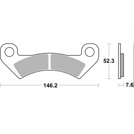 Pastillas de freno de moto...
