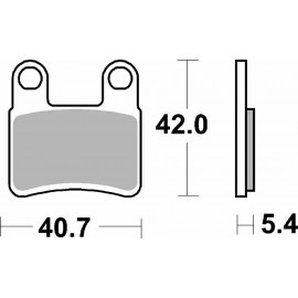 Pastillas de freno de moto...