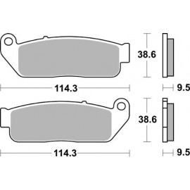 Pastillas de freno de moto...