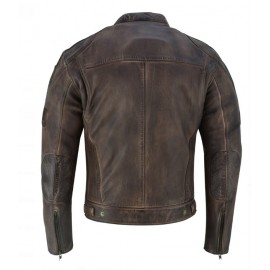 Chaqueta piel moto ROXTON...
