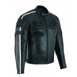 Chaqueta piel moto ROXTON...