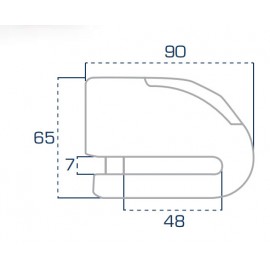 Antirrobo disco URBAN ALARM...