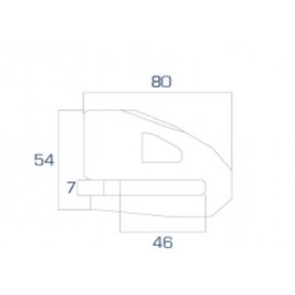 ANTIRROBO DISCO URBAN UR210...