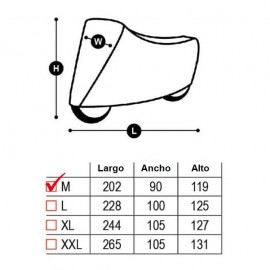 TOPLINE funda protectora de...