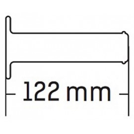 Puños Domino ATV negro/rojo...