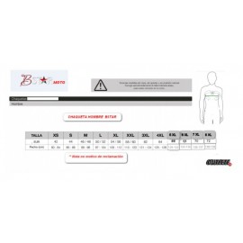 BSTAR TORNADO Roja Chaqueta...