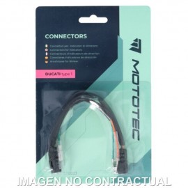 MOTOTEC par de conectores...