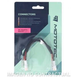 MOTOTEC par de conectores...