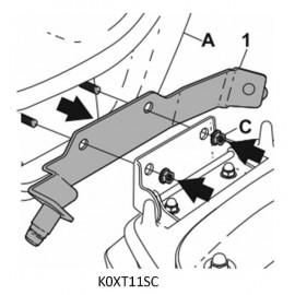 Fijación antirrobo manillar...